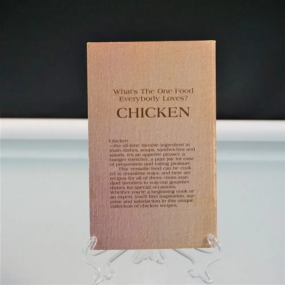 The Super Chicken Cookbook Iona Nixon Vintage 1982 Paperback